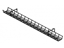 Кабель-канал  120 см сетчатый (для столов 140 см,160 см) TAR092