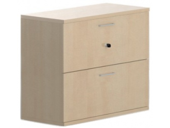 Шкаф с 2 ящиками для сшивателей (без базы; подходящие базы: плинтус, пластиковые ноги, металлические ноги, колесики) X2F101