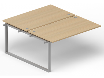 Стол приставной «Bench» "О" с заглушками 200см LVRO12.2016-1
