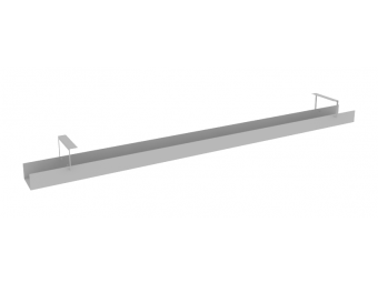 Кабель-канал узкий для стола L1600мм МК-0160*