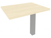 Брифинг-приставка для прямоугольного стола 90см KB-4