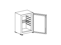Холодильник (для фригобара) lля широких (двустворчатых) фригобаров ПК-АСС-Х62Х40-В1-115