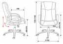 Кресла для руководителя Бюрократ CH-838AXSN/NE