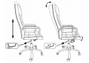 Кресла для руководителя Бюрократ CH-909
