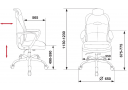 Кресла для руководителя Бюрократ CH-S830
