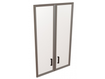 Комплект дверей средних(стекло в аллюминевой рамке) К-981