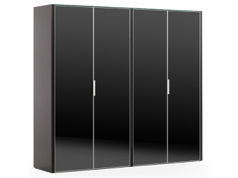 GALA  Шкаф д/бумаг+гардероб цвет (черный) 132H054+132H020+132H030