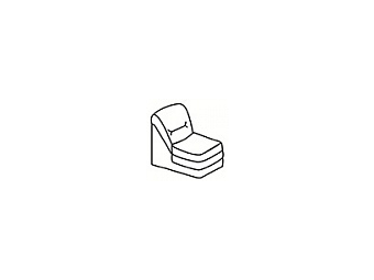 Кресло без подлокотников   1А