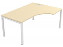 Угловой стол с вырезом 160х120см (левый/правый). Необходимо заказать ZNZ010 или ZNZ011 DNL161-U