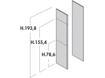 Боковые стенки для низких шкафов (комплект 2шт.) 161761