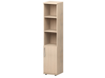 Шкаф для книг высокий узкий полузакрытый Т2562