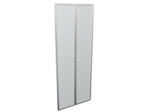 Комплект высоких стеклянных дверей
(стекло матовое в алюминиевой раме) 12551