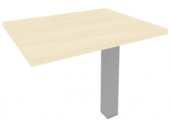 Брифинг-приставка для прямоугольного стола 90см KB-4