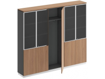 Шкаф комбинированный (широкий комби 2шт.+для одежды узкий) СИ 317