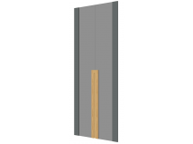 Комплект стеклянных высоких дверей Rem-03.2
