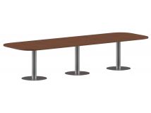Конференц-стол прямоугольный с закругл. углами 3,6м ПРГ-7