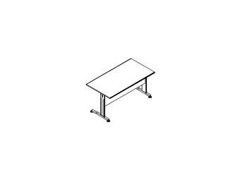 Стол,опоры стола - метал ПК-СТП-СТ120Х80/РД-В1