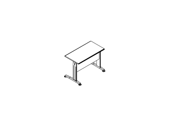 Стол узкий опоры стола ПК-СТП-СТ140Х60/РД-В1