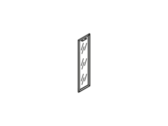 Двери стеклянные универсальные ХДС-1532