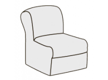 Кресло без подлокотников 1А