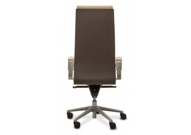 Кресло для руководителя Торино эко (спинка обтянута иск.кожей)