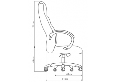 Кресло для руководителя Trident GK-0202 геймерское