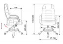 Кресла для руководителя Бюрократ T-9903S
