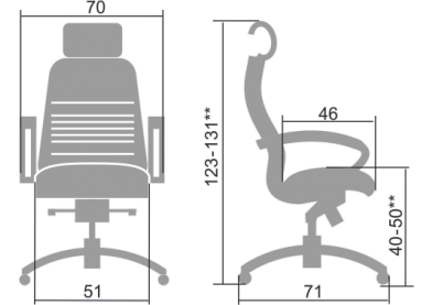 Кресло для руководителя Samurai KL-2.03