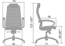 Кресла для руководителя Samurai K-1.03